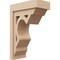 Ekena Millwork 7"W x 14"D x 21"H Classic Sheridan Rough Cedar Woodgrain TimberThane Corbel, Primed Tan CORUR07X14X21SHERCPR - alternate 1